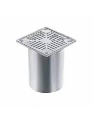 Portarrejilla 12x12 Ciega Ø110 Acero...