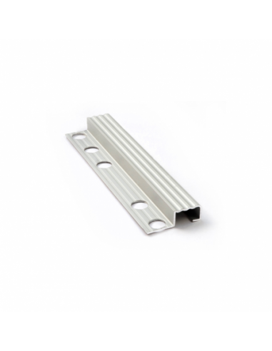 Guardacanto Escalera Aluminio Mate
