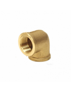 Codo Bronce Gas HH 3/8