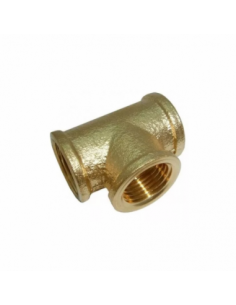 Tee Bronce Gas HHH 3/8