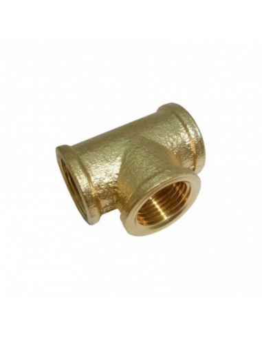 Tee Bronce Gas HHH 3/8