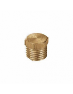 Tapón Bronce Gas 3/8
