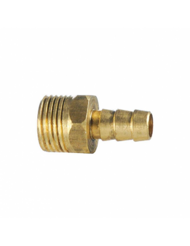 Toma goma Bronce Gas M 3/8