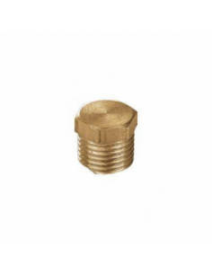 Tapón Bronce Gas 1/2