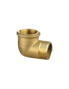 Codo Bronce Agua HM 3/4