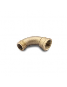 Curva Bronce Agua HM 1/2 a 90