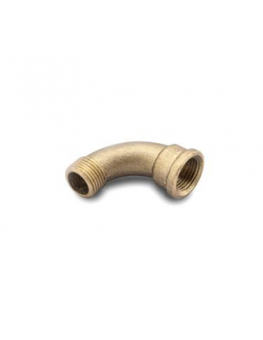 Curva Bronce Agua HM 1/2 a 90