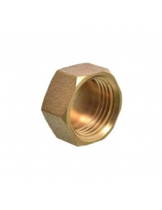 Tapa Bronce Agua 1/2