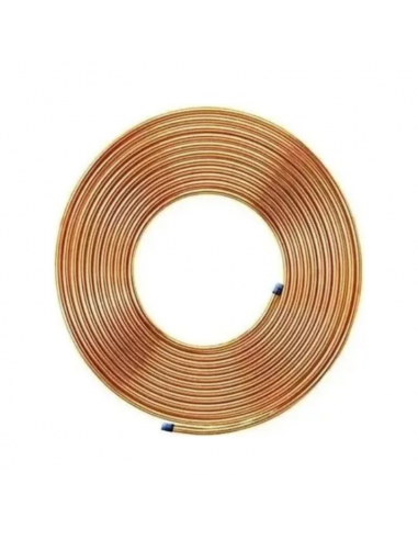 Caño para gas De Cobre 1/4"x m (150gr)