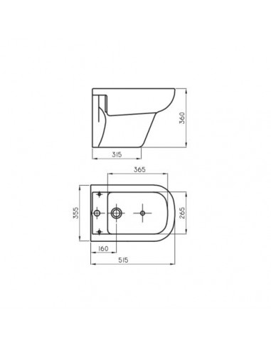 Bidet De Colgar Bari