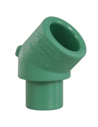 Codo a 45° MH de 32mm