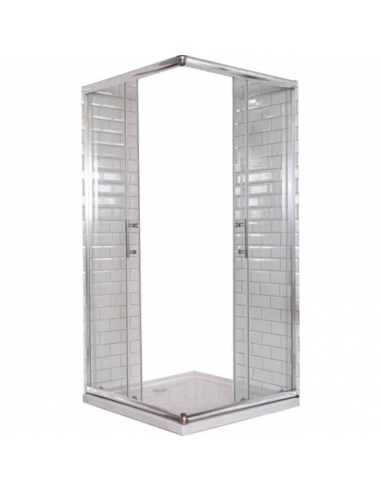 Box de Ducha Recto Toronto Cristal...