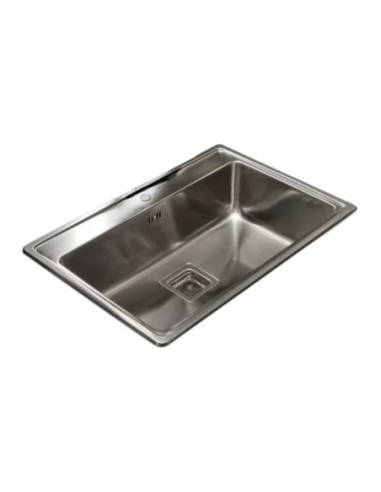 Pileta simple de acero inoxidable 304...