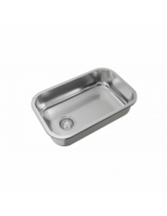 Pileta simple de acero 304 Z52
