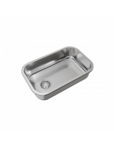 Pileta simple de acero 304 Z52