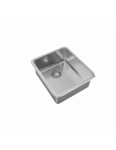 Pileta simple de acero 304 Q40