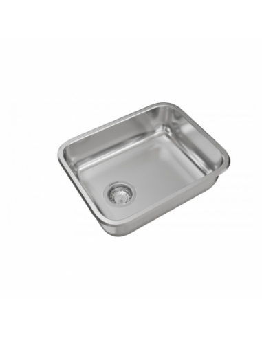 Pileta simple de acero 304 E44