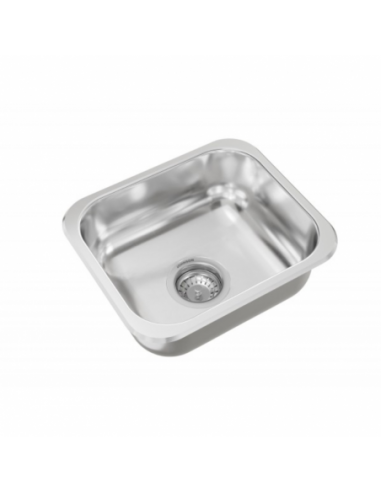 Pileta simple de acero 304 E28