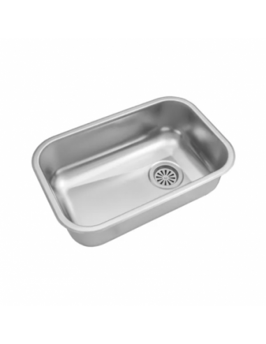 Pileta simple de acero 304 Z52 (con...