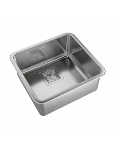 Pileta simple de acero 304 Q37 (con...
