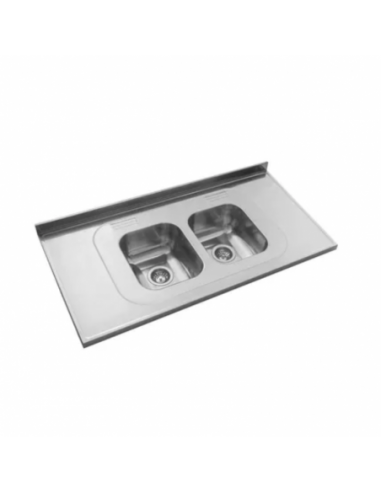 Mesada de acero 304 160 C37 CEN con R