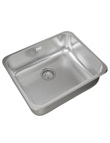 Pileta simple de acero 304 E50/18...