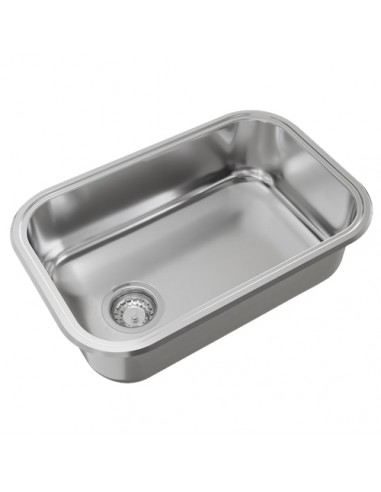 Pileta simple de acero inoxidable 304...