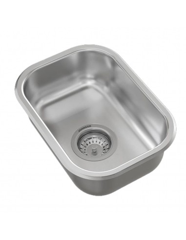 Pileta simple de acero 304 T34/18
