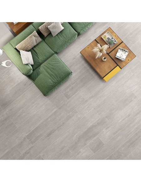 Porcelanato Tendenza Stormy 19x118 Madera