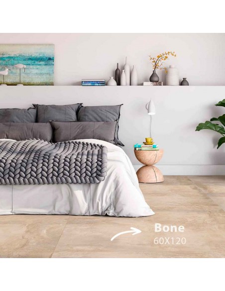 Porcelanato Tendenza Bone 57x117 Satinado
